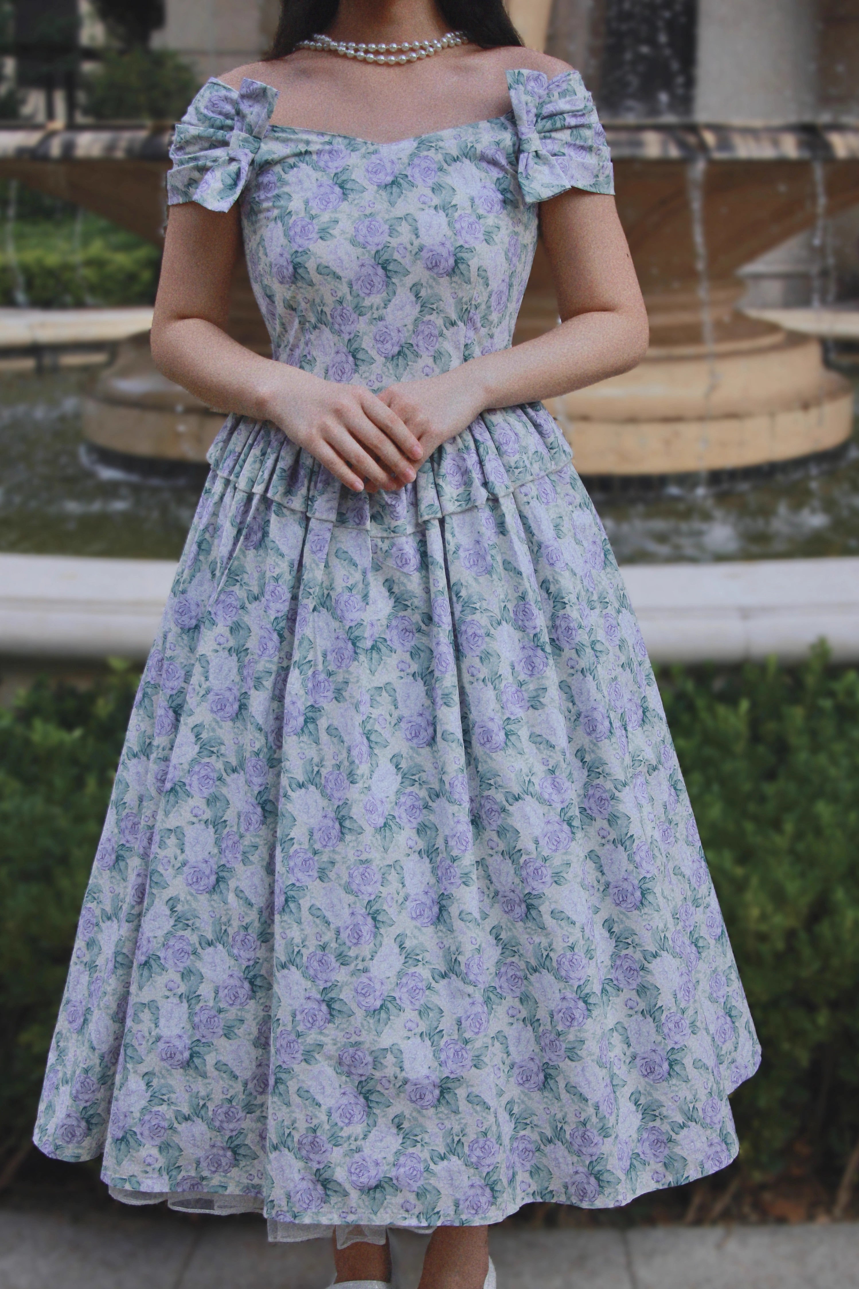 Laura Ashley Remake Vintage Floral Dress – Retro Fairy
