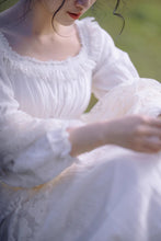 Load image into Gallery viewer, Period Drama Style White Regency Dress
