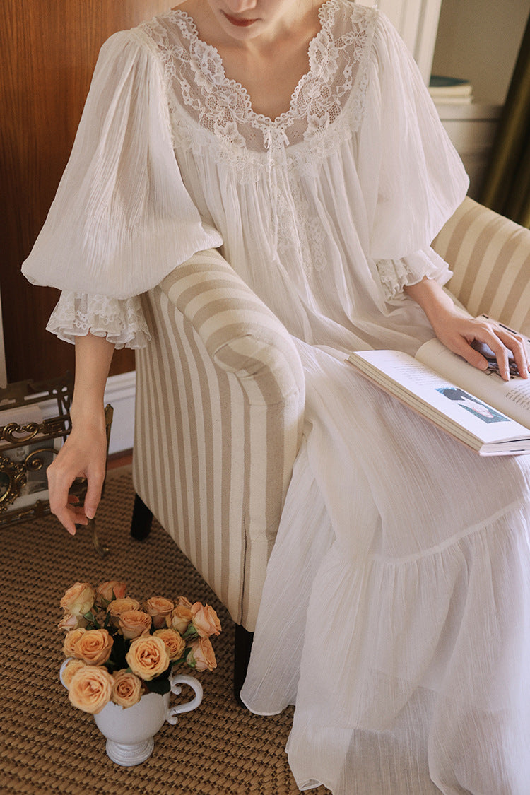 Victorian Style Night Gown Dress – Retro Fairy