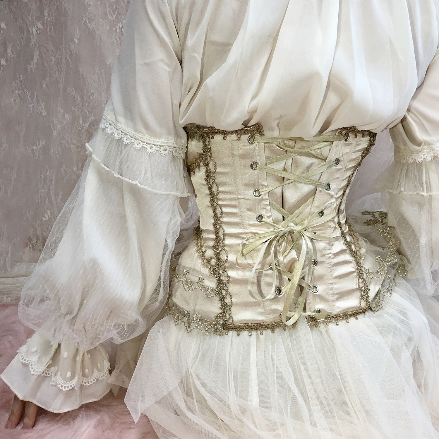 underbust corset dress Vintage Remake Underbust Corset S I Retro Fairy