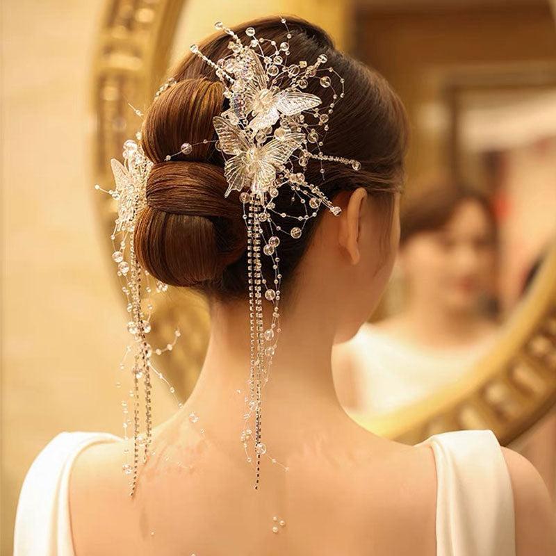 Dreamy Fairycore Butterfly Hair Clips
