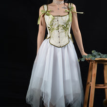 Load image into Gallery viewer, Vintage Remake Lace up Bow Tie Corset
