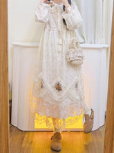 Load image into Gallery viewer, vintage dress cottagecore dress 1970s dress 50s dress prairie dress gunnesax dress lolita dress fairycore dress princess dress cosplay dress
