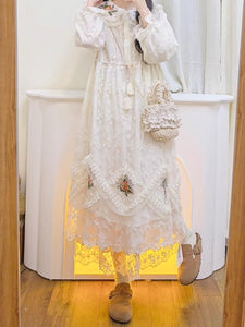 vintage dress cottagecore dress 1970s dress 50s dress prairie dress gunnesax dress lolita dress fairycore dress princess dress cosplay dress