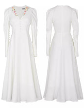 Load image into Gallery viewer, 30s dress vintage dress vintage bridal dress fairycore dress vintage wedding dress 40s 50s dress 
