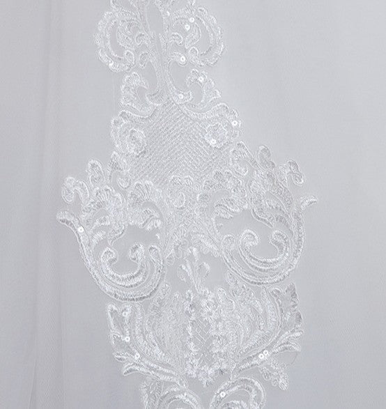 Royalcore Vintage Princess Puff Sleeves Wedding Gown
