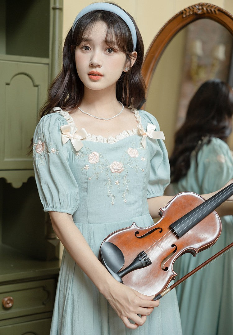 VINTAGE DRESS coquette dress fairycore cottagecore dress princess dress
