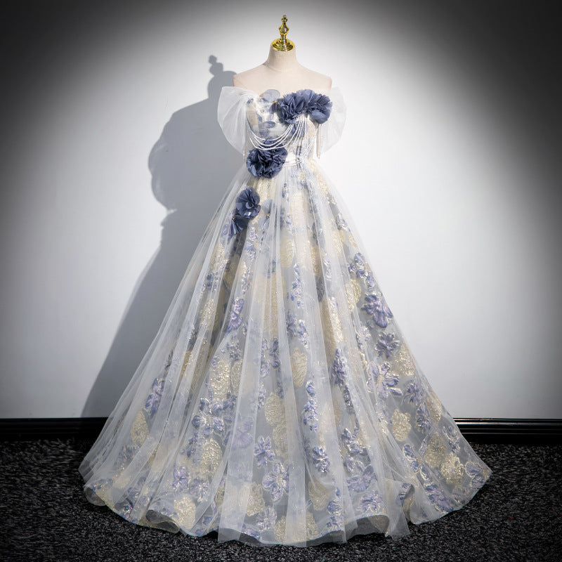 PROM DRESS bridal dress dreamy dress plus size dress fairycore cottagecore dress