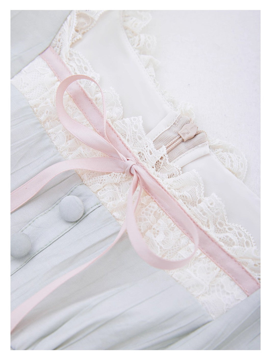 Coquette Softcore Princess Pleated Dress
