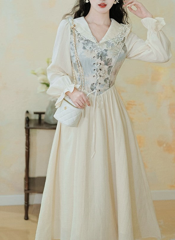 fairycore dress cottagecore dress corset dress vintage dress lolita dress