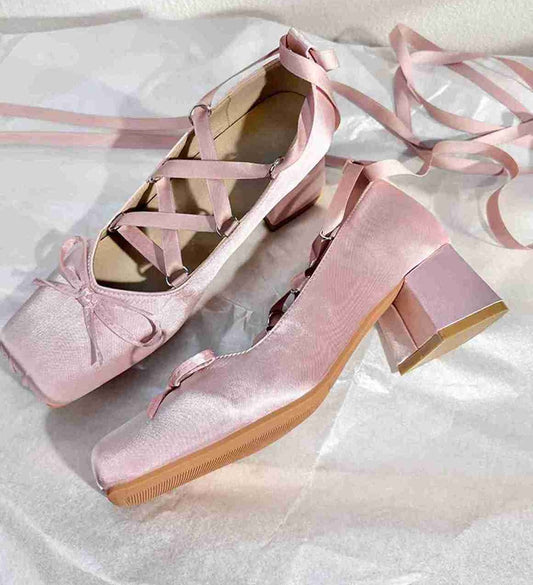 vintage heels vintage shoes retro cottagecore fairycore shoes lolita shoes