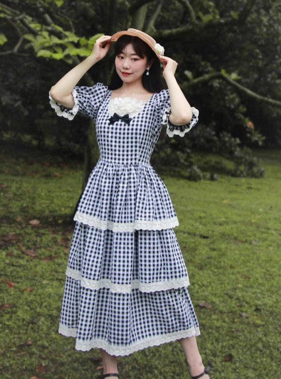 vintage dress cottagecore dress fairycore dress 50s dress 30s dress 40s dress vintage dress lolita dress