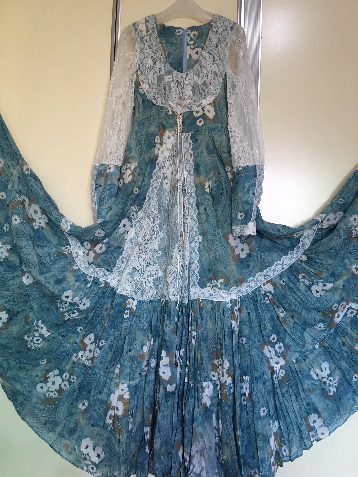 Gunne Sax Remake Floral Nile Princess Dress [Last Chance]
