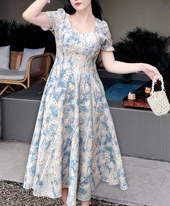 plus size dress vintage dress cottagecore dress fairycore dress