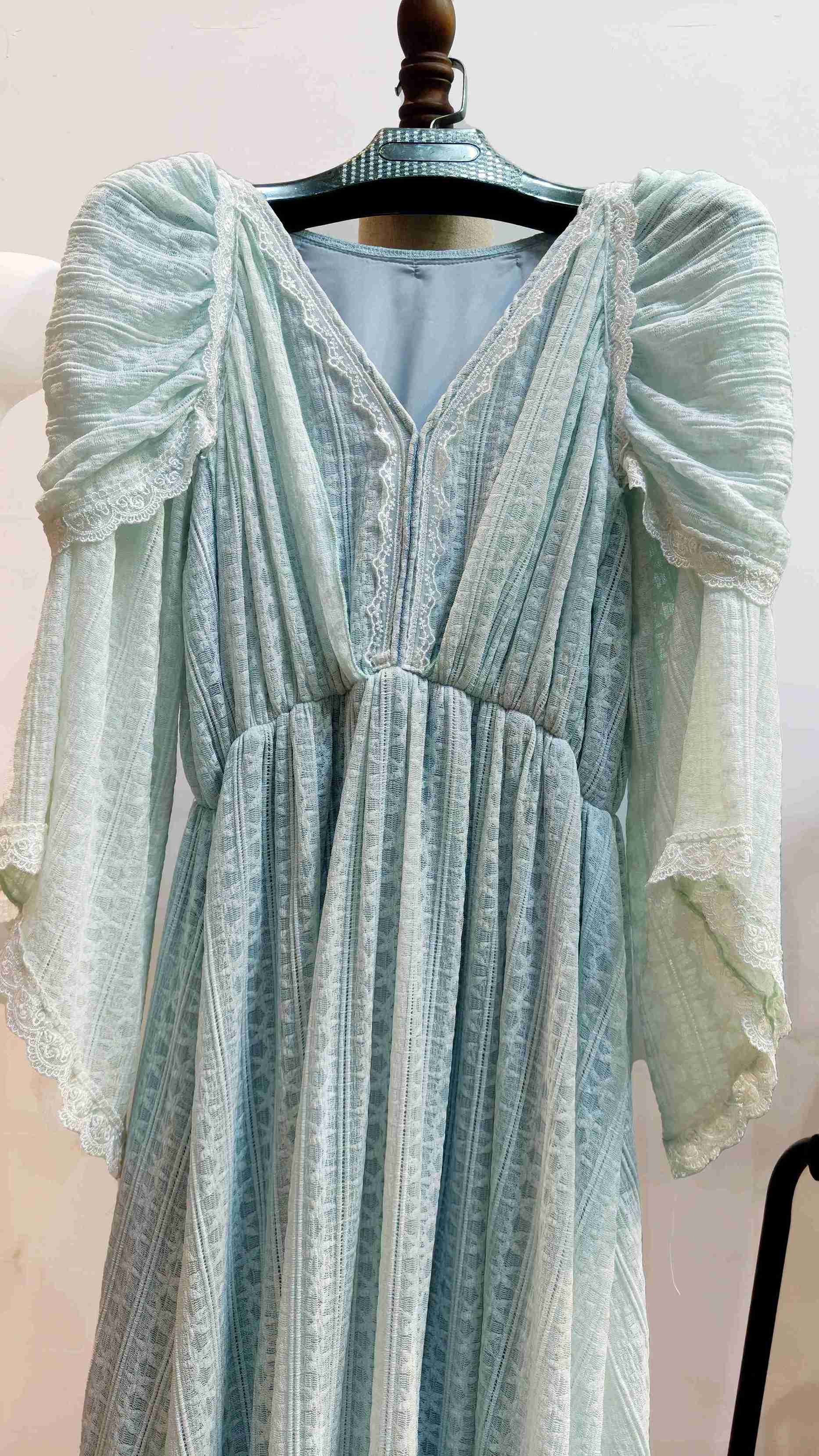 Fairycore V Neck Nymph Dress – Retro Fairy