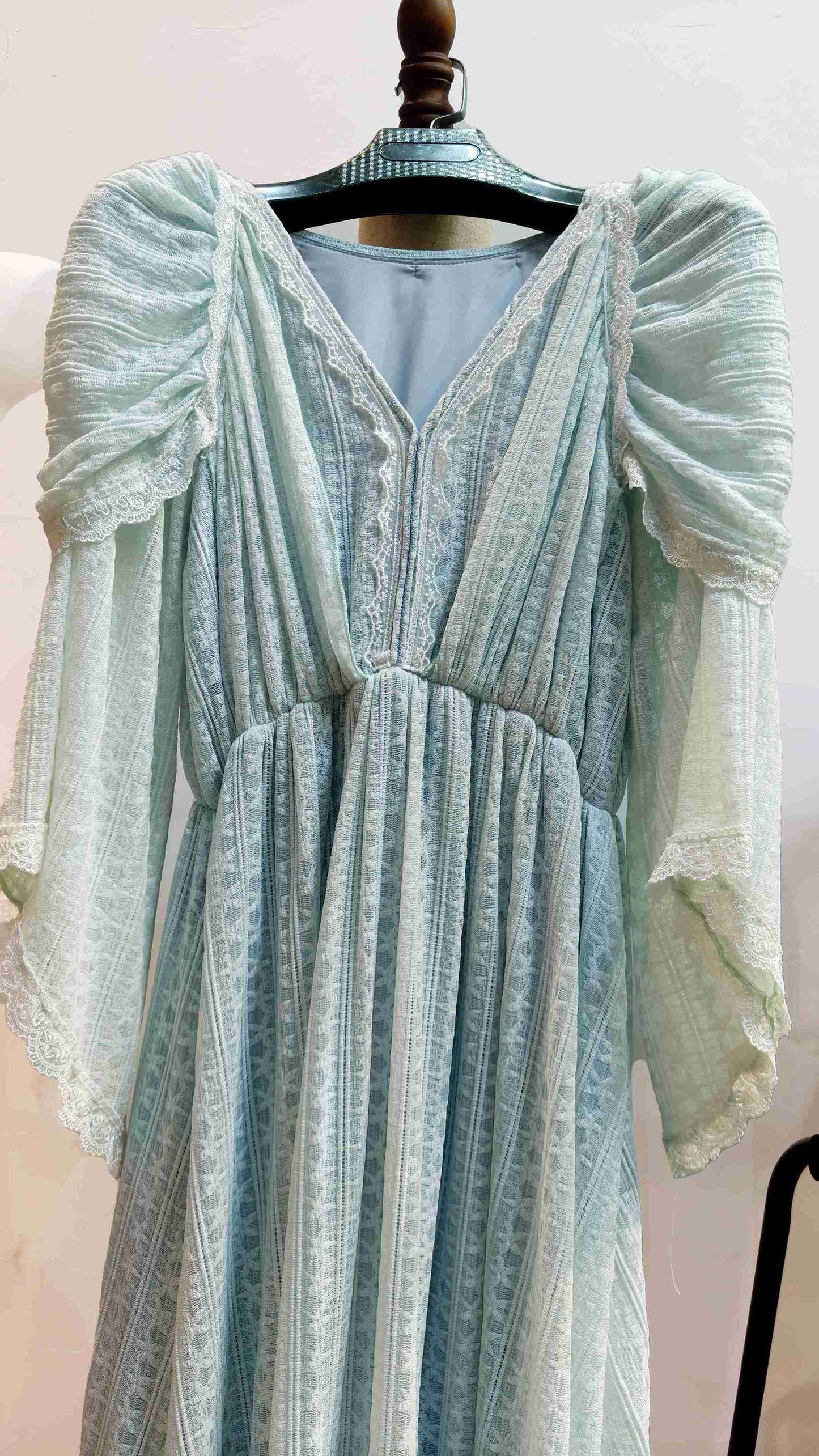 Fairycore V Neck Nymph Dress