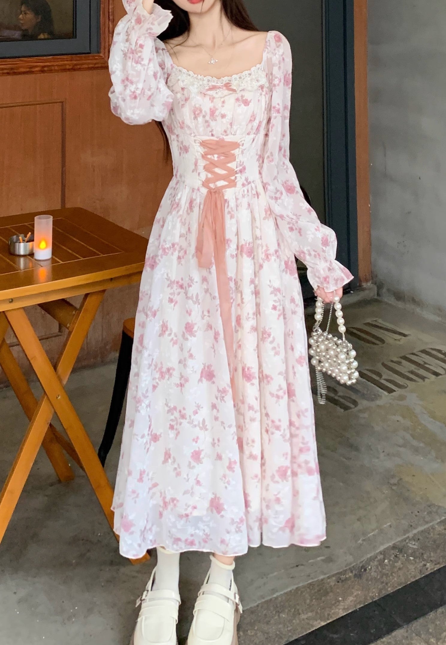 vintage dress fairycore dress cottagecore dress lolita dress kawaii dress 