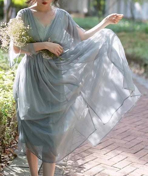 Downtown Abbey Inspired Fairycore Dress