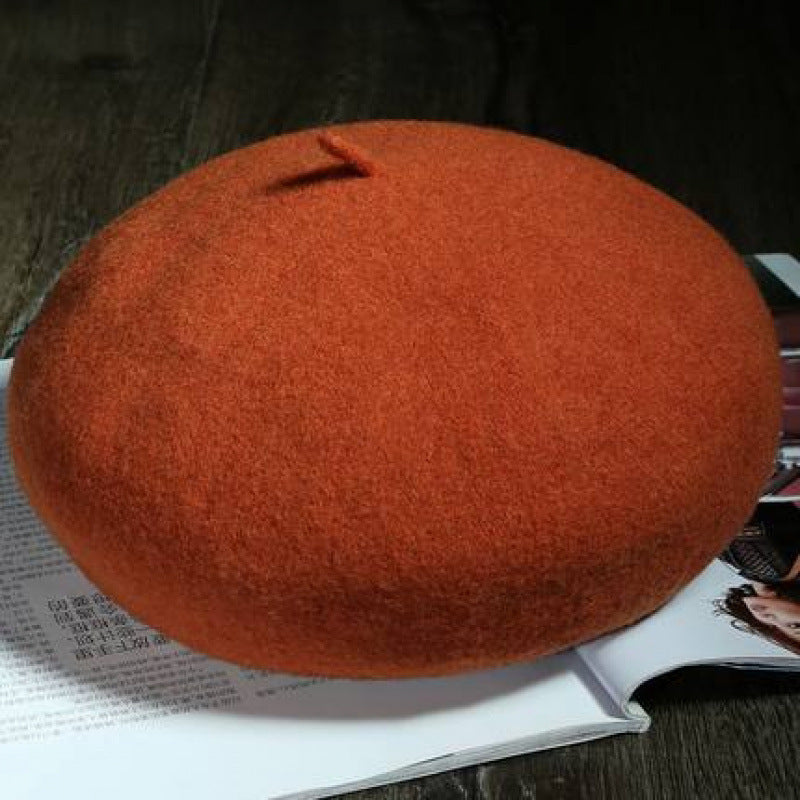 Wool Blend Beret