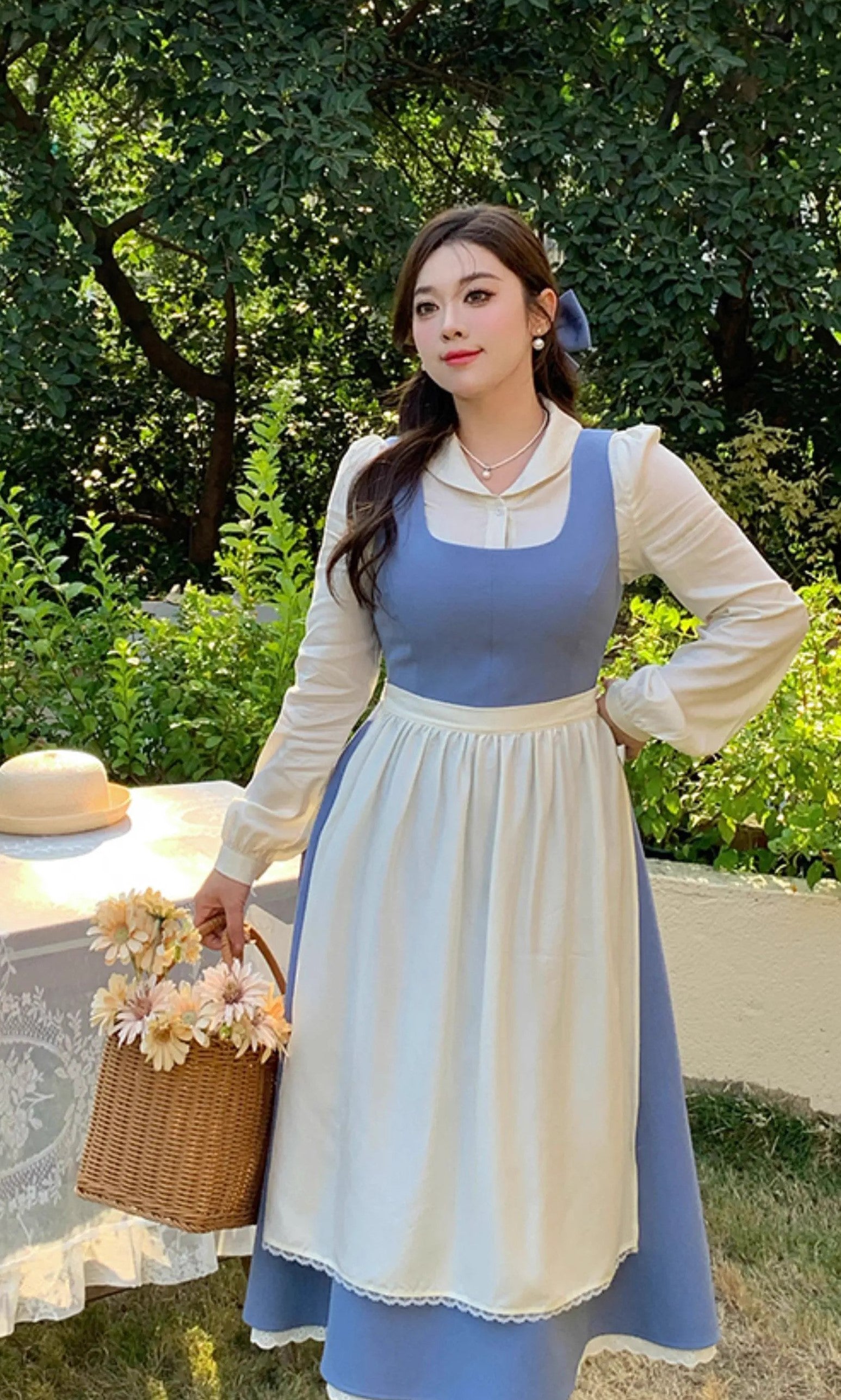 period drama dress vintage dress retro dress disney princess dress princess coquette dress 