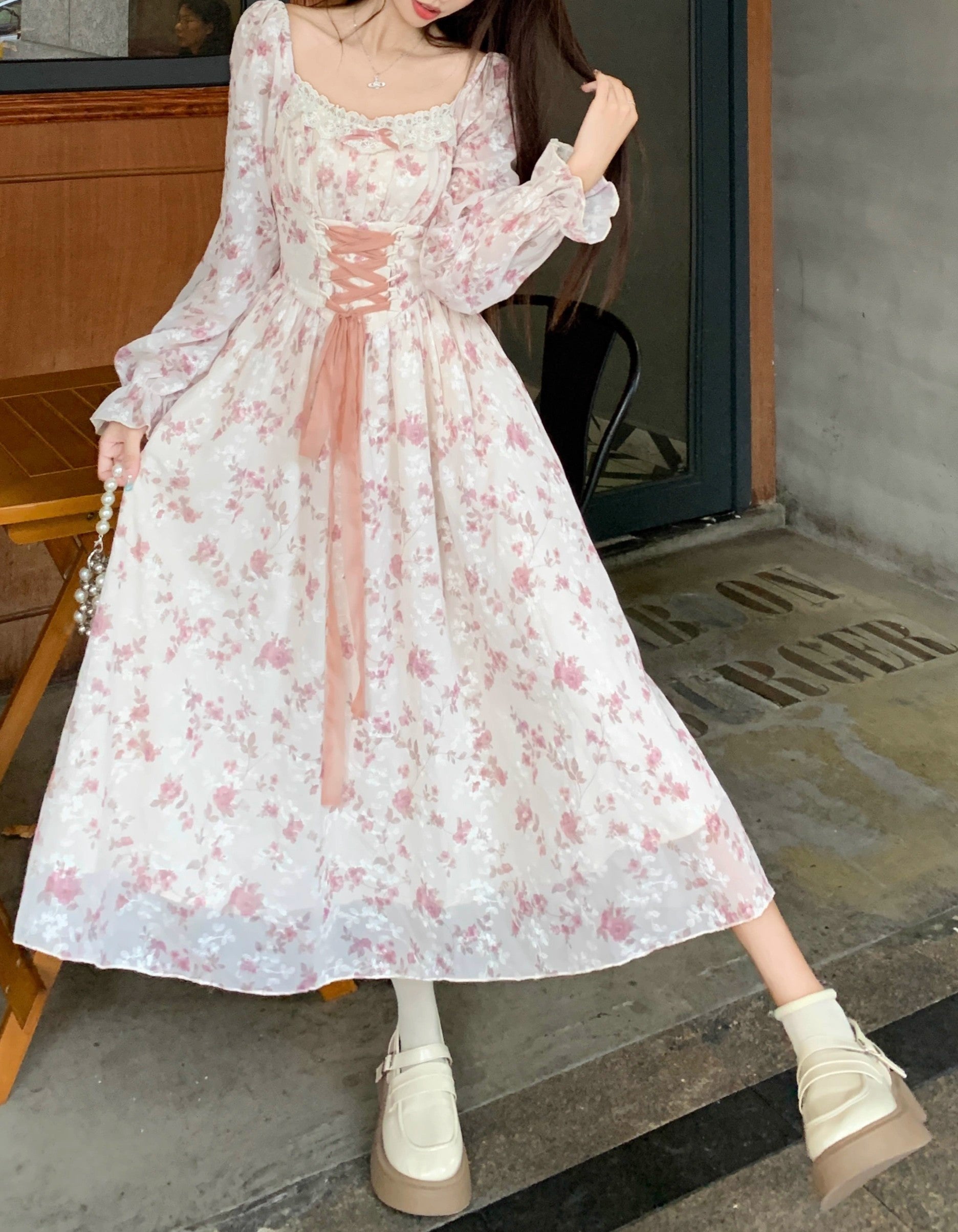 vintage dress fairycore dress cottagecore dress lolita dress kawaii dress 