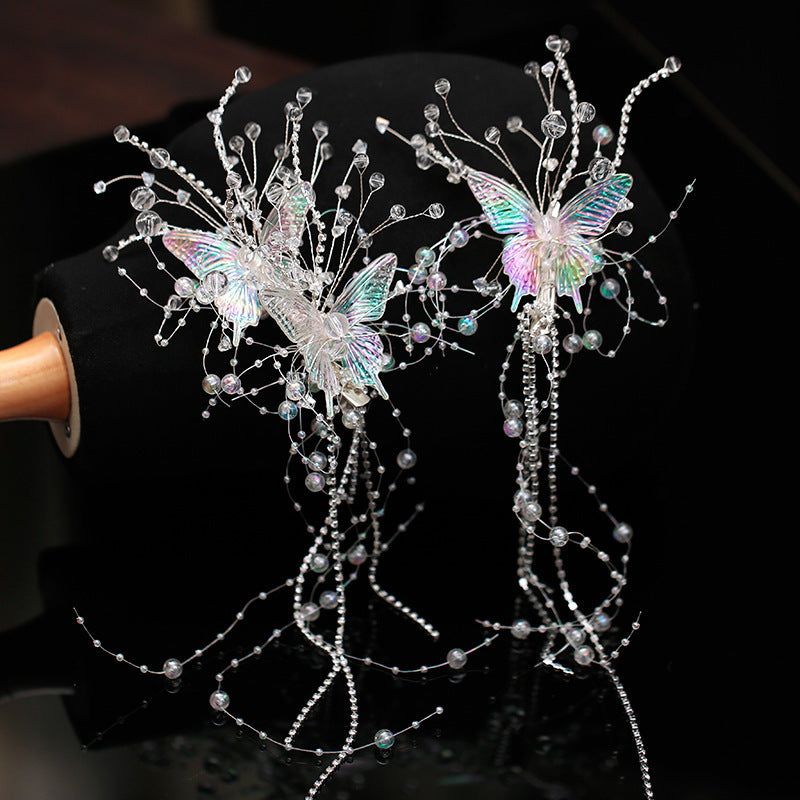 Dreamy Fairycore Butterfly Hair Clips