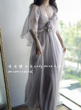 Load image into Gallery viewer, vintage dress cottagecore dress fairycore dress ethereal dreamy dress y2k dress street wear retro dress 
