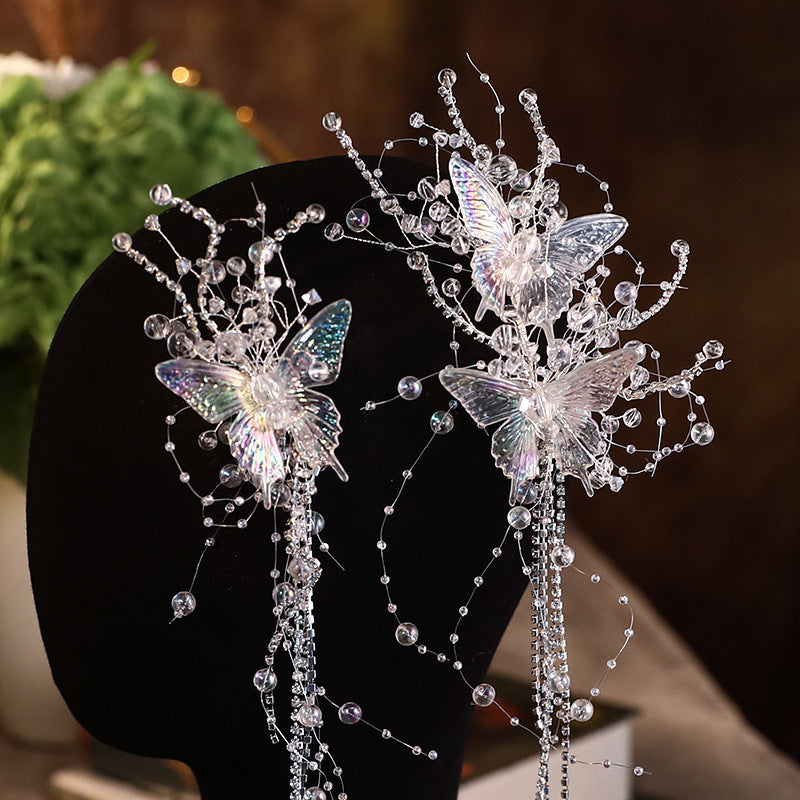 Dreamy Fairycore Butterfly Hair Clips
