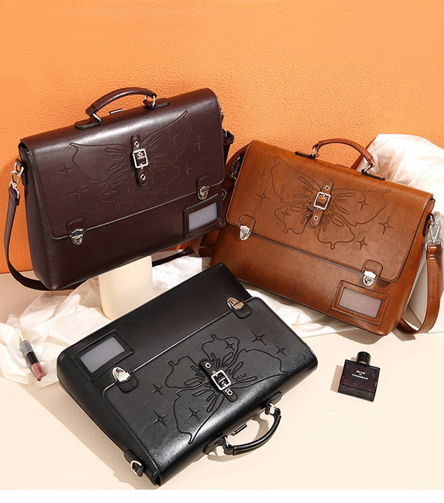 Vintage handbag backpack laptop bag harry potter bag vintage satchel
