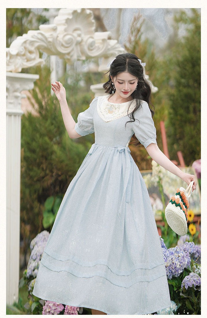 Alice in Wonderland Remake Vintage Dress