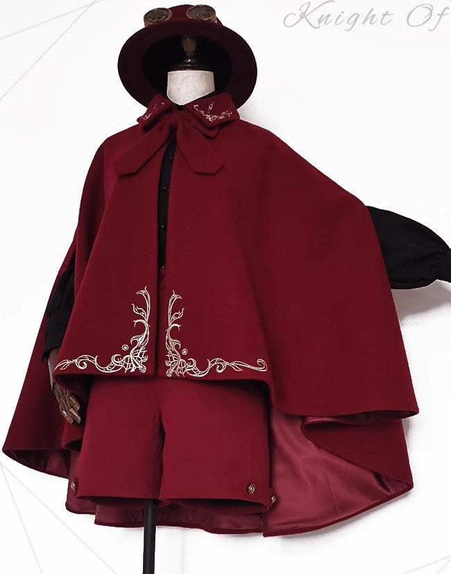 vintage coat women winter coat academia jacket cape vintage cape