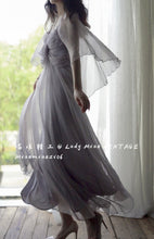 Load image into Gallery viewer, vintage dress cottagecore dress fairycore dress ethereal dreamy dress y2k dress street wear retro dress 
