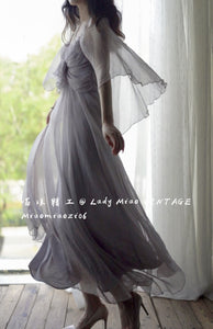 vintage dress cottagecore dress fairycore dress ethereal dreamy dress y2k dress street wear retro dress 