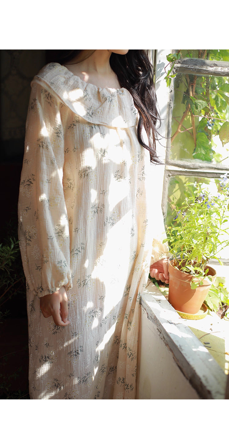vintage dress vintage night gown lounge wear victorian edwardian dress