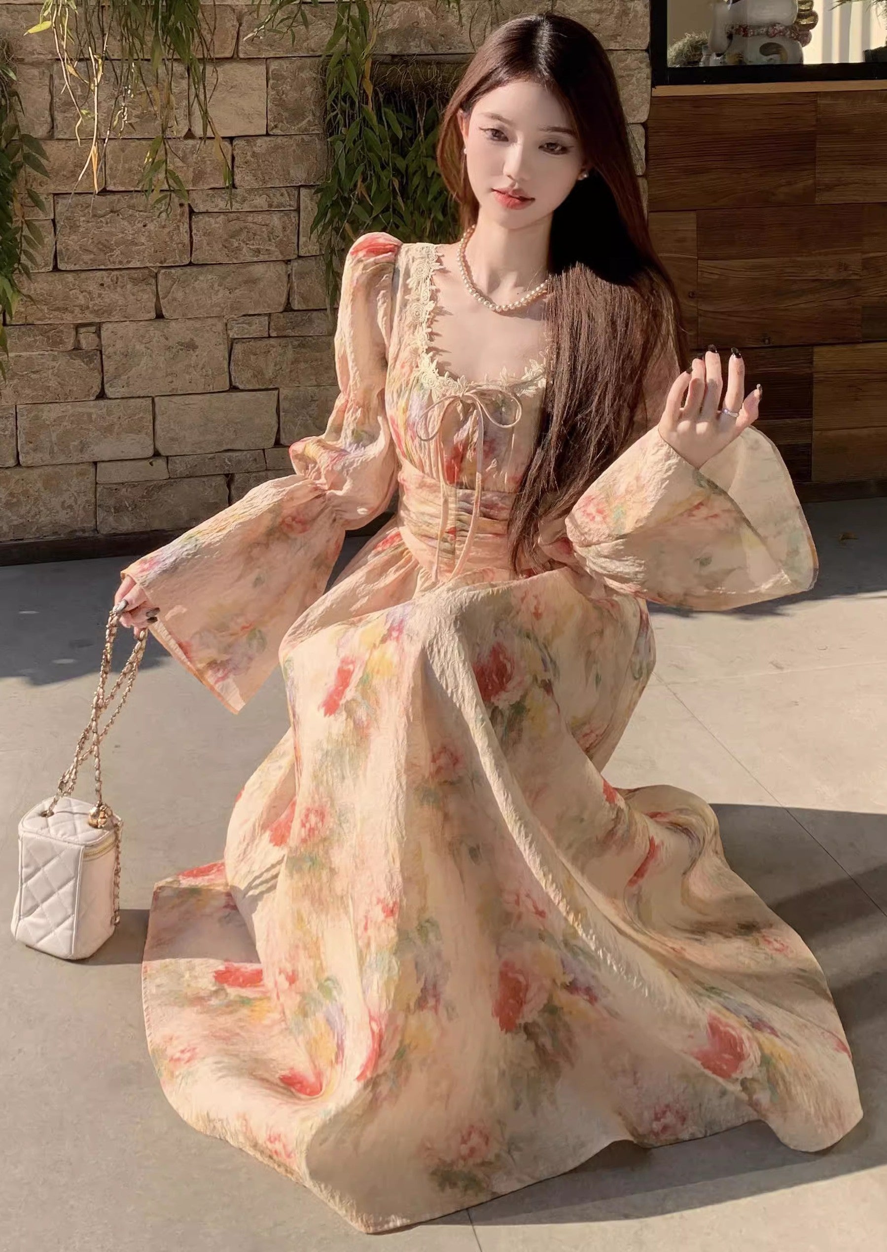 vintage dress fairycore dress cottagecore dress lolita dress kawaii dress 