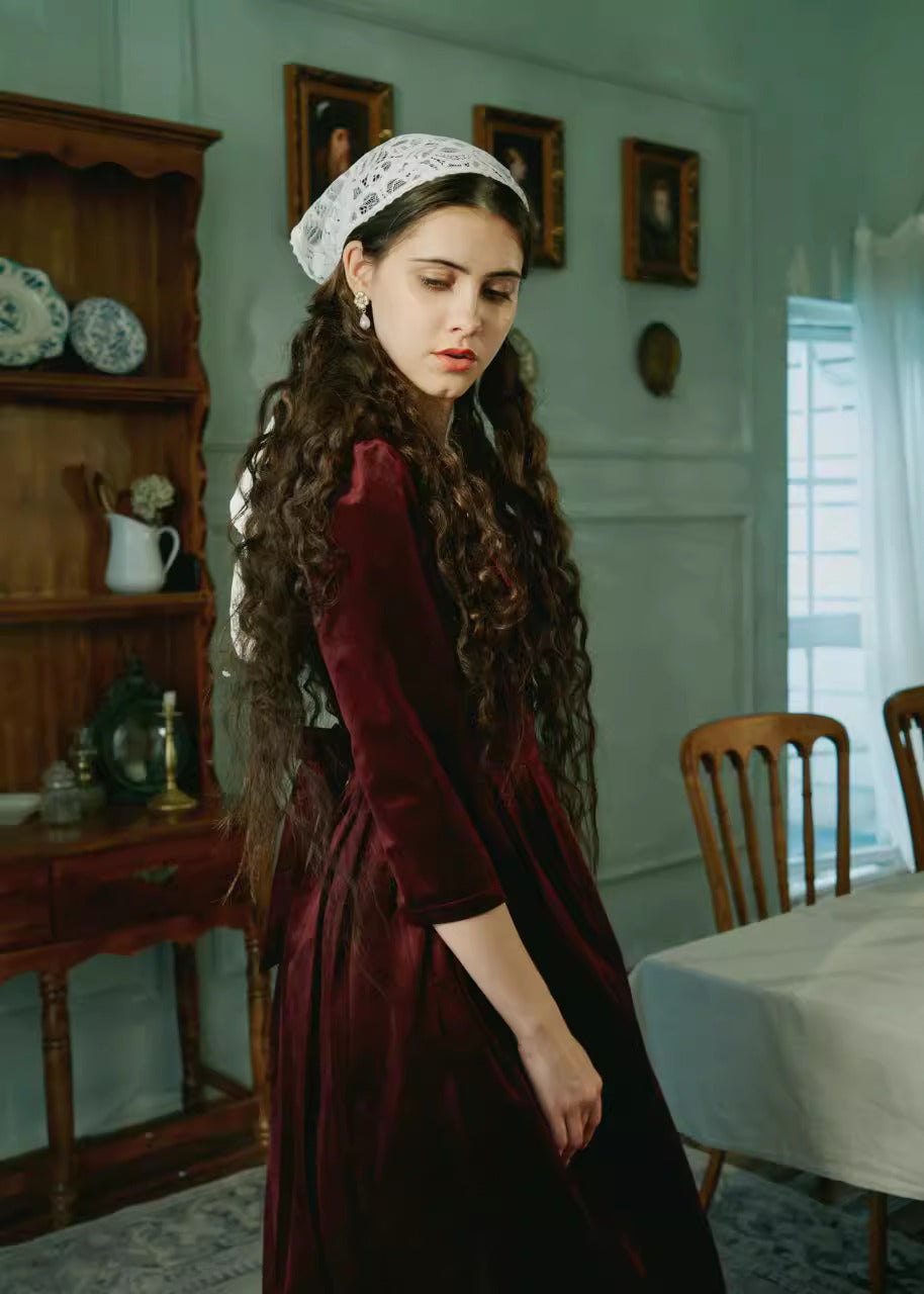 Pride and Prejudice Remake Brown Prairie Dress