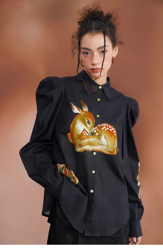 vintage blouse cottagecore blouse 