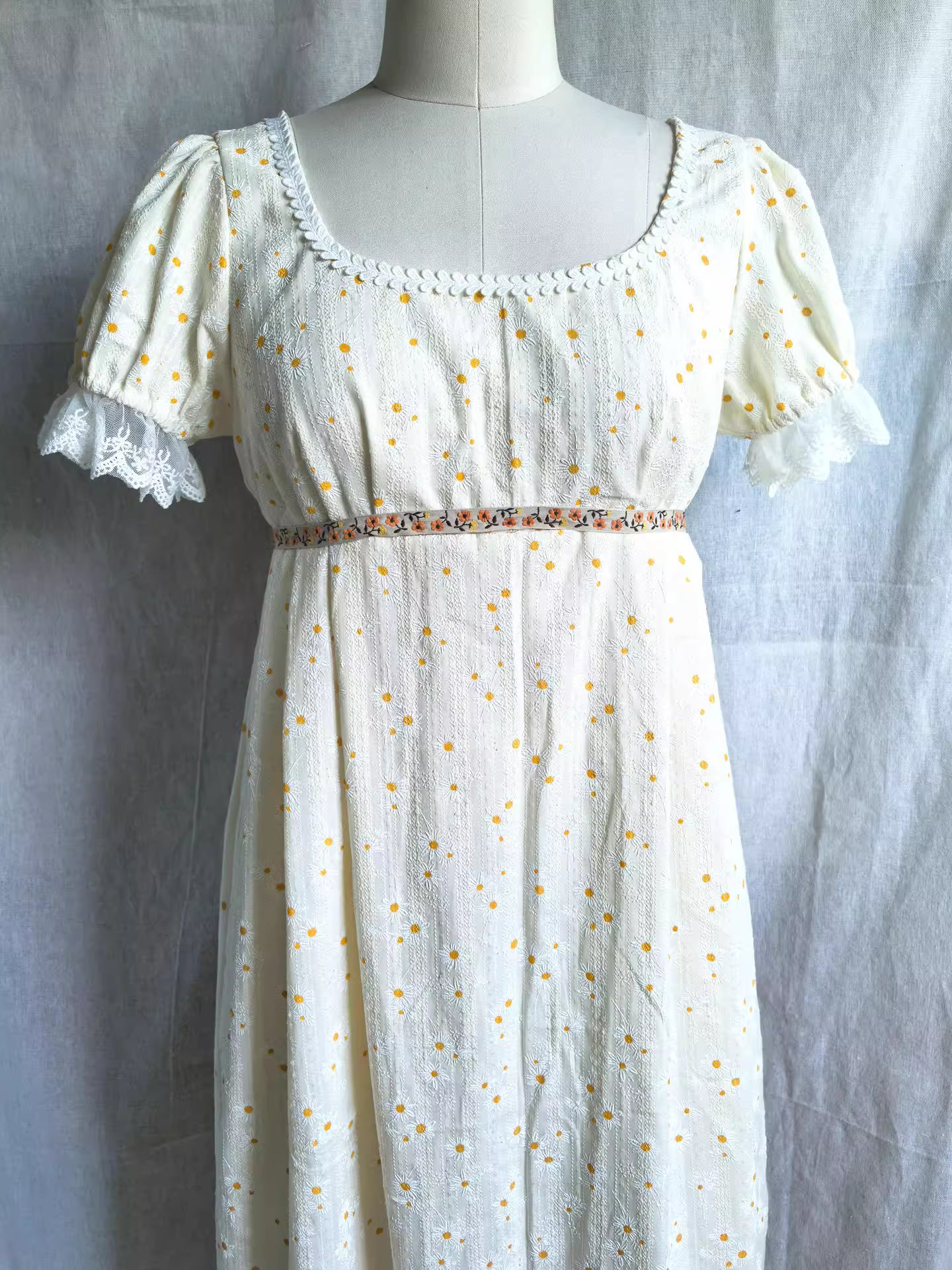 Custom Made Regency Reproduction Dress