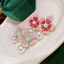 Load image into Gallery viewer, Cottagecore Flower Ear Pins
