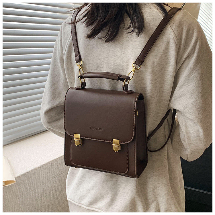 Retro Multi-use Shoulder Bag Backpack