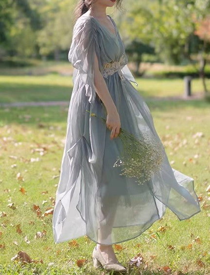 Downtown Abbey Inspired Fairycore Dress