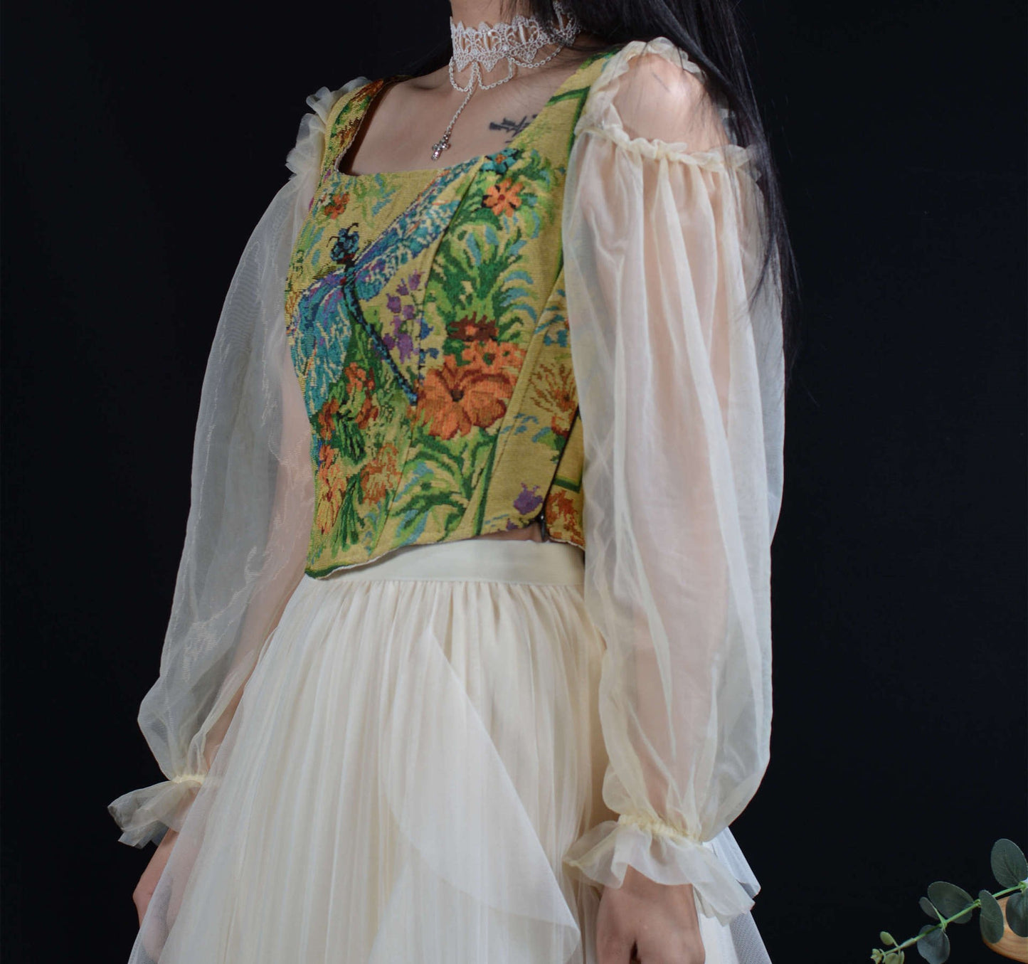 vintage corset handmade corset victorian corset
