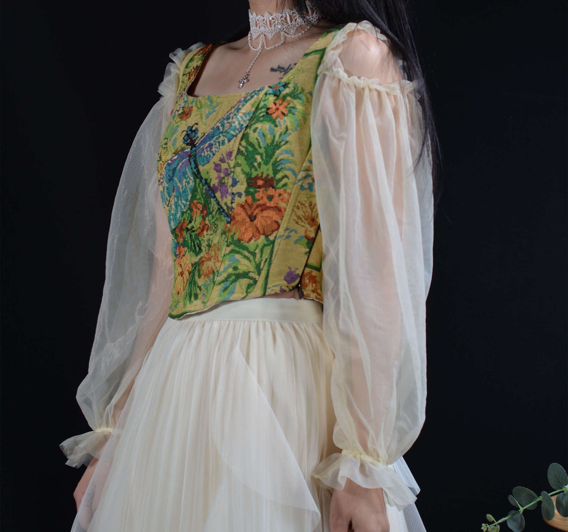 vintage corset handmade corset victorian corset