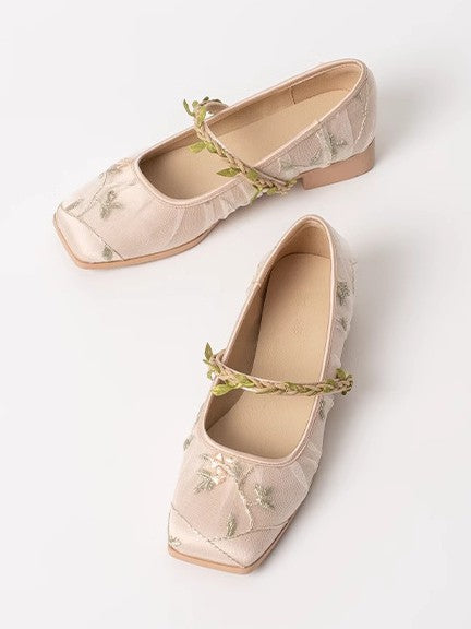 vintage shoes fairycore shoes cottagecore shoes vintage heels