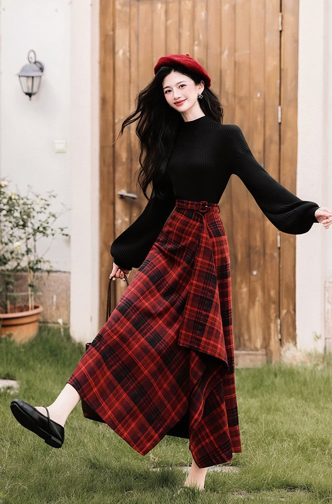 retro fashion vintage dress academia style dark academia christmas outfit