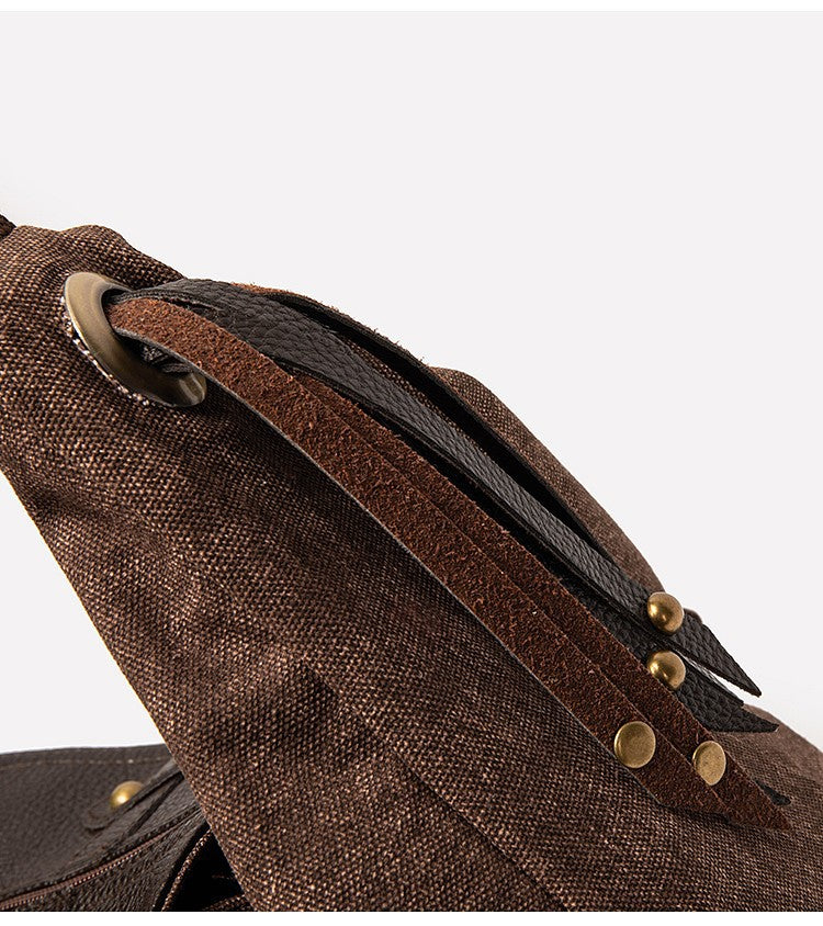 Whimsical Horse Shape Canvas Shoulder bag/ Cross-Body Bag