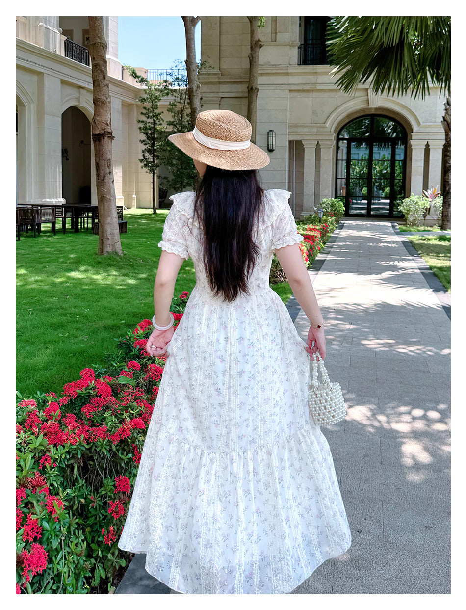 Fairycore Floral Summer Dress [Extended Sizes]