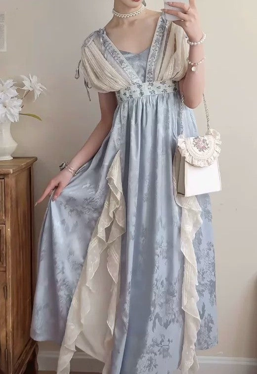 Royalcore Regency Style Princess Dress