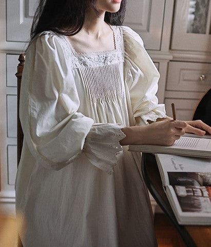 Period Drama Style Night Gown Dress S I Retro Fairy