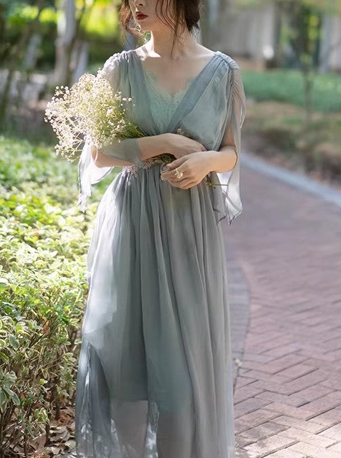 Downtown Abbey Inspired Fairycore Dress